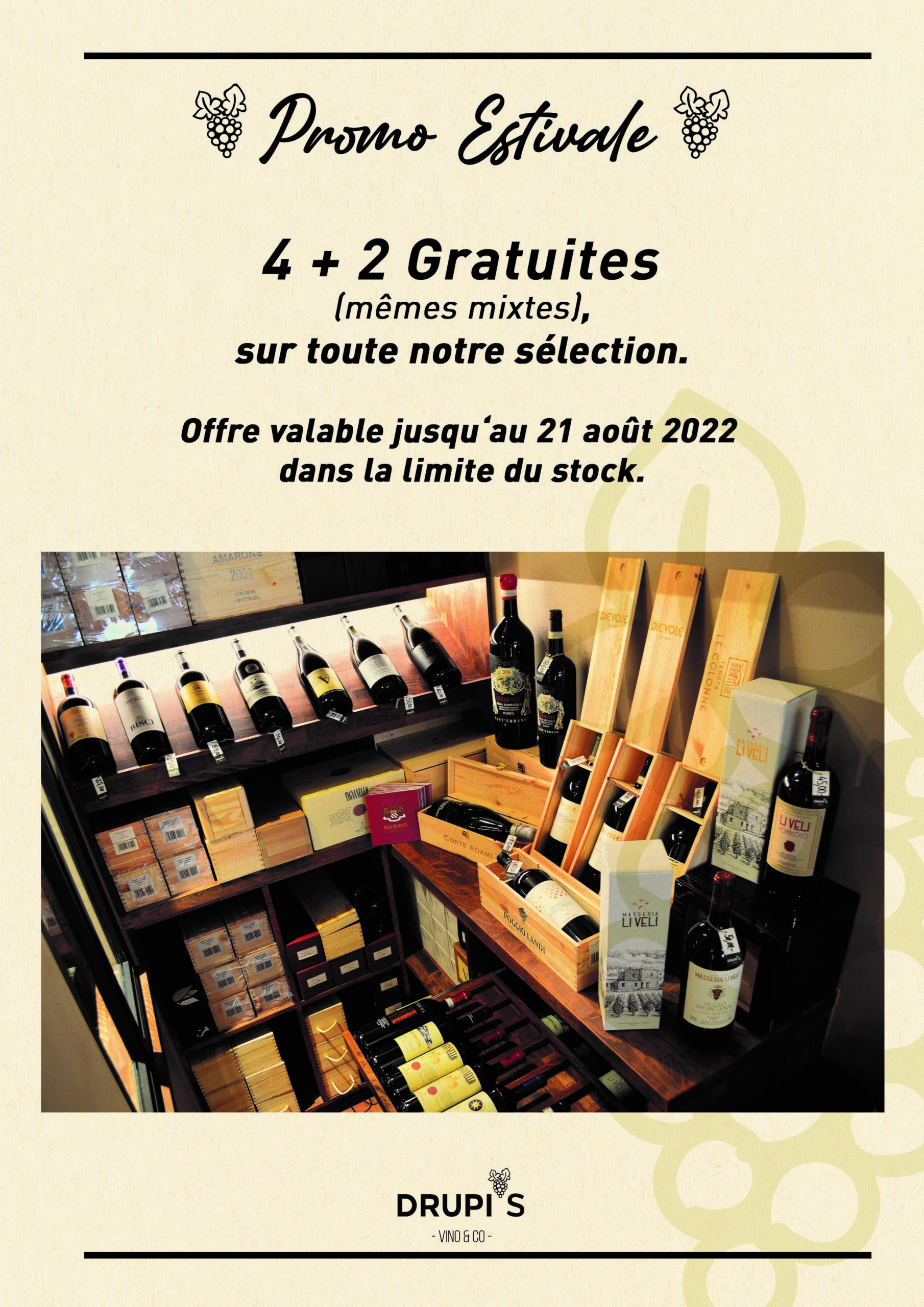 PROMO ESTIVALE DRUPIS PROMO ESTIVALE DRUPIS